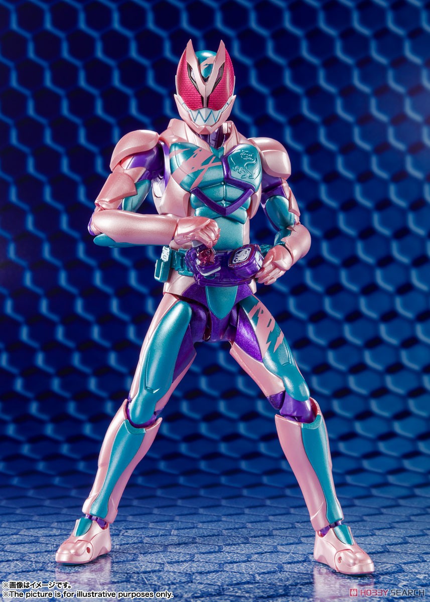 (เหลือ1ชิ้น) hk4573102629906 hk ver s.h.figuarts kamen rider revi rex genome