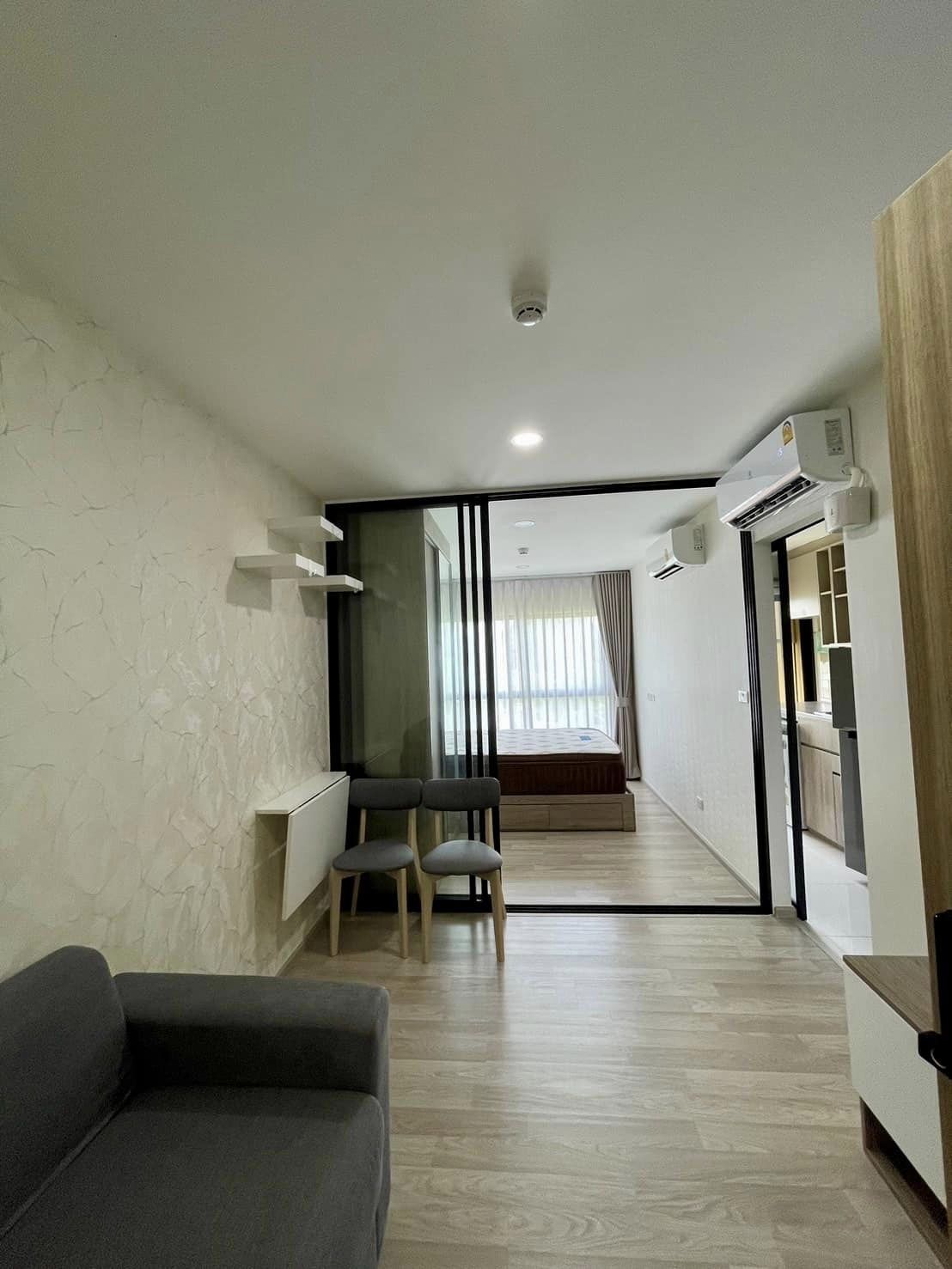 ปล่อยเช่าคอนโด Plum Condo Sukhumvit 97.1 (พลัมคอนโด สุขุมวิท 97.1) - 1ห้องนอน 1ห้องน้ำ 1ห้องนั่งเล่น 1ห้องครัว - ใกล้ BTS บางจาก - ขนาดห้อง 27 ตรม. ชั้น 4