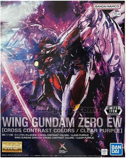 Bandai 4573102665379 [limited] mg wing gundam zero EW [cross contrast colors/clear purple]