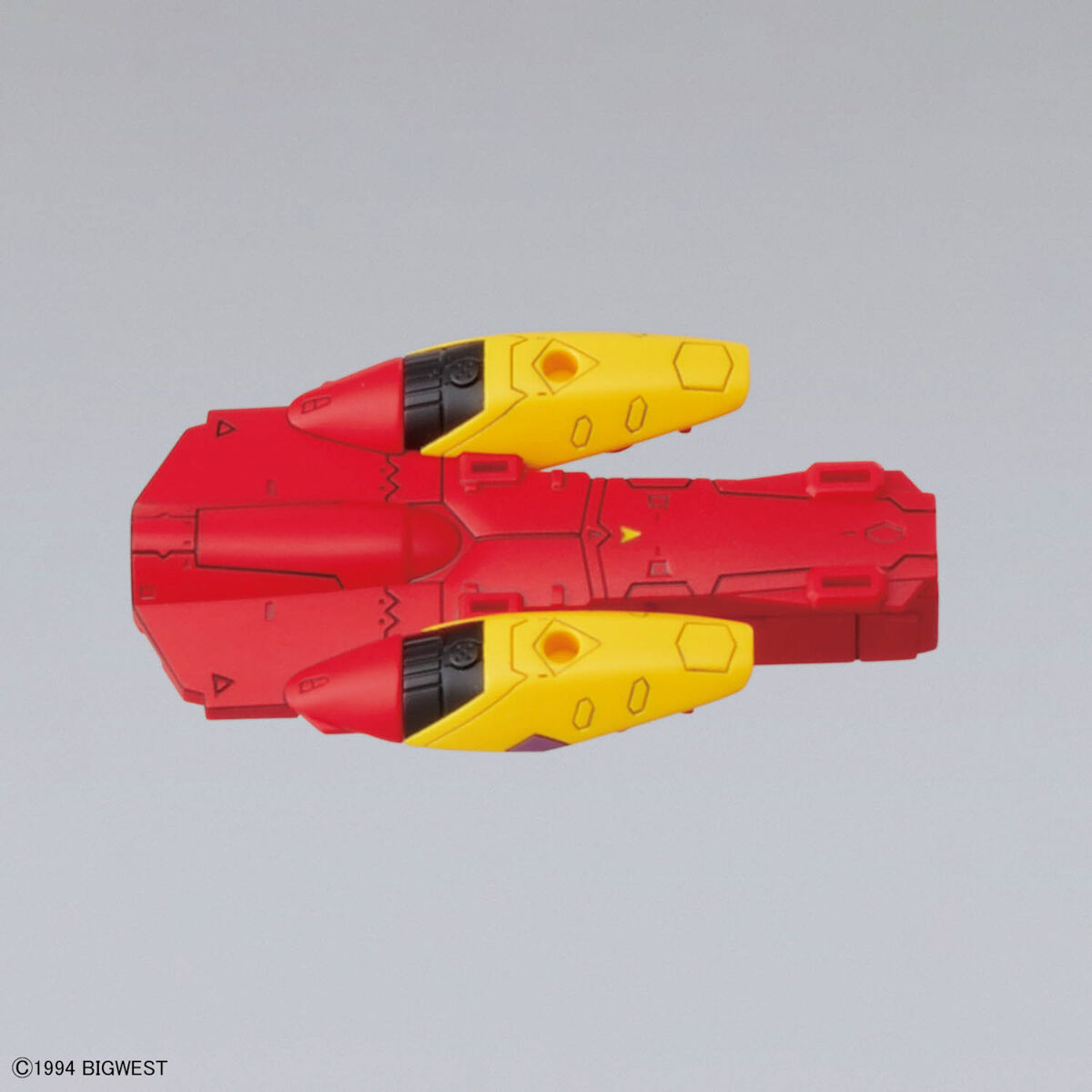 Bandai 4573102663153 HG 1/100 VF-19 CUSTOM FIRE VALKYRIE WITH SOUND BOOSTER (fss)