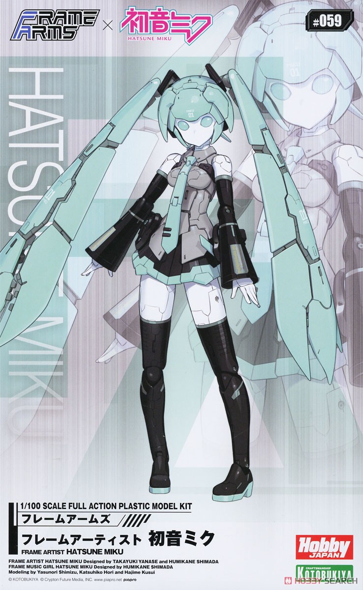 4934054034840 Frame Artist Hatsune Miku- kotobukiya