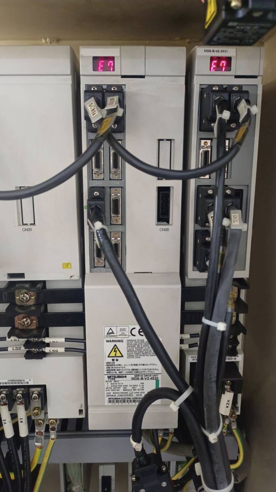 ซ่อมMITSUBISHI MORI SEIKI CL200 MDS-B-V2-4520 อาการเปิดไม่ติด