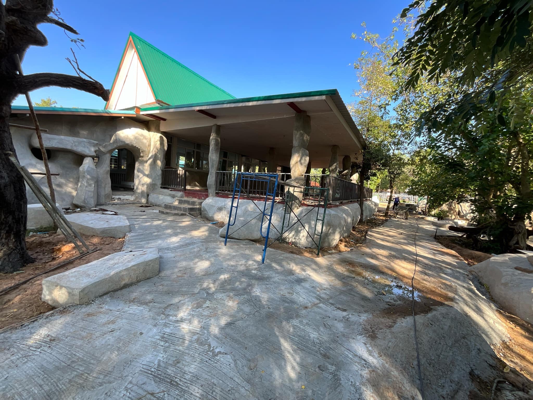 งานออกแบบ จัดสร้างสวนพุทธศิลป์ อุทยานพระนาดูนทะลุมิติ จ.มหาสารคาม สอบถาม โทร 061-6592998