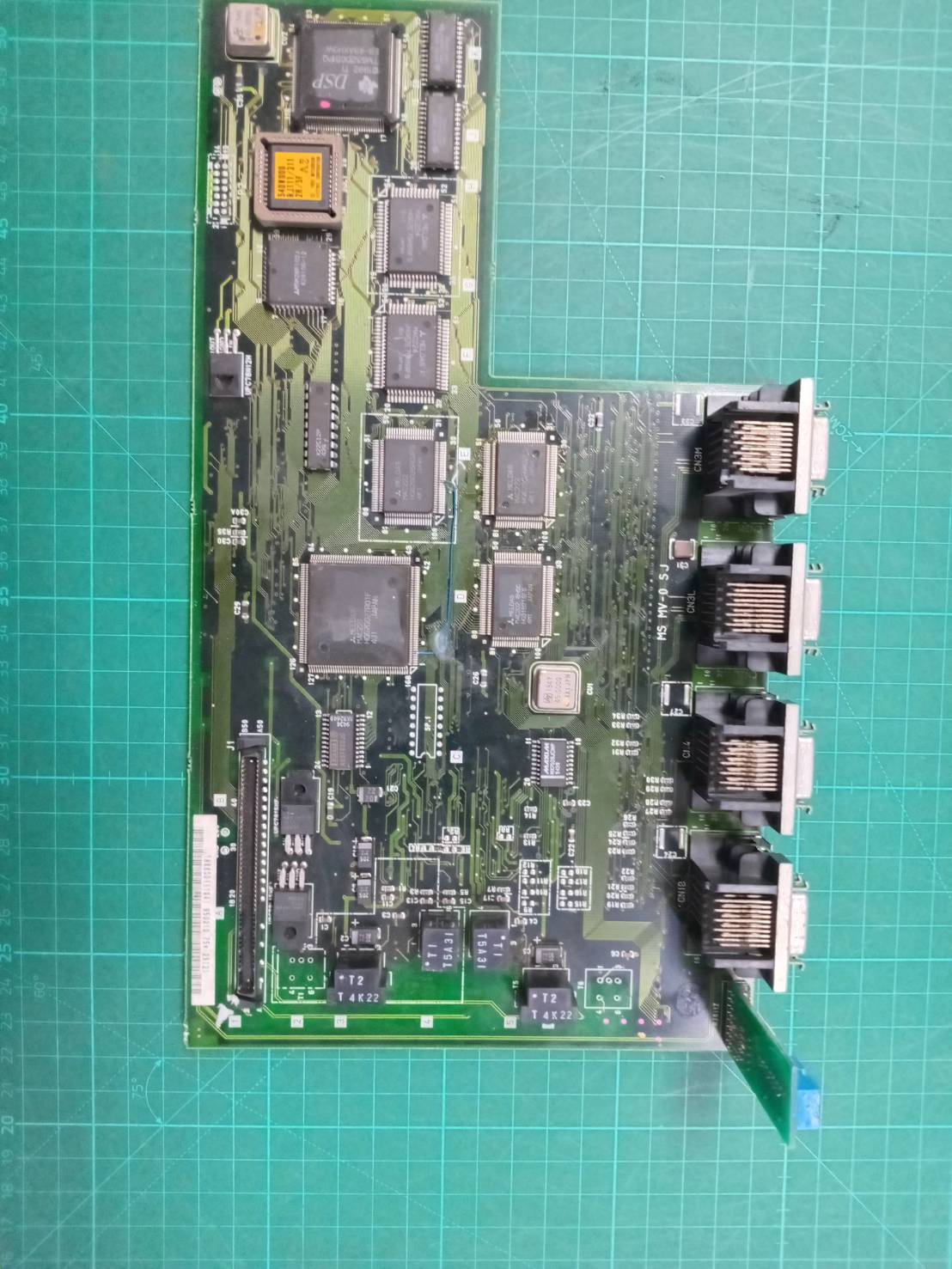 mitsubishi RJ111D-12 PC Board PLC/Add-On Board