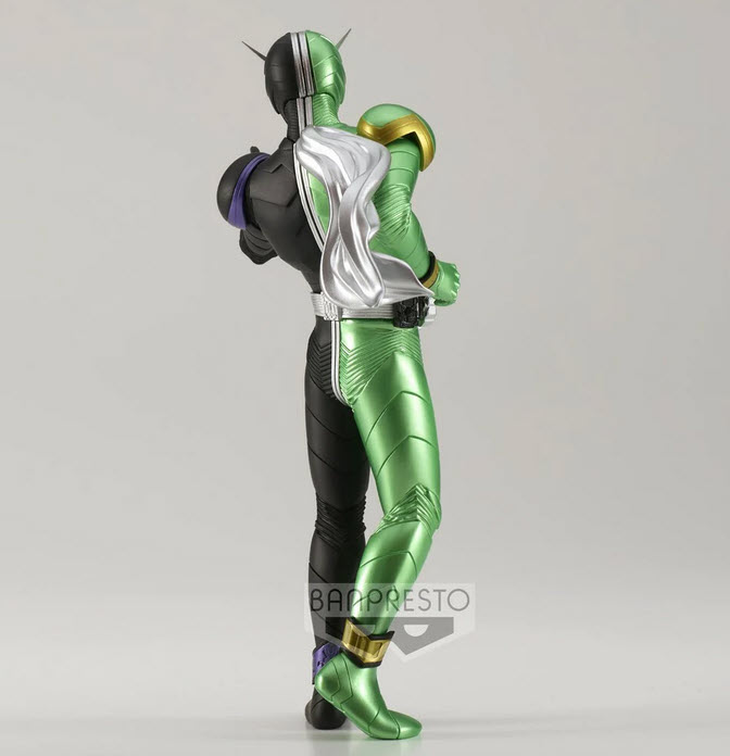 4983164188752 brave statue kamen rider w cyclone joker(ver.a