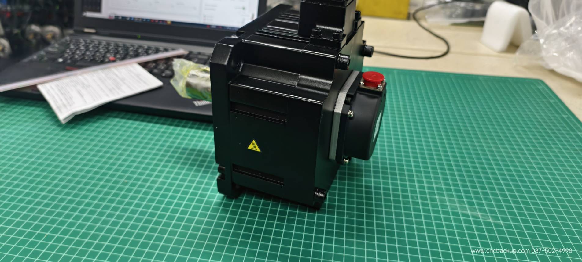 MITSUBISHI HF203S-A48 SERVO MOTOR 2.0Kw. WITH ENCODER OSA18-100
