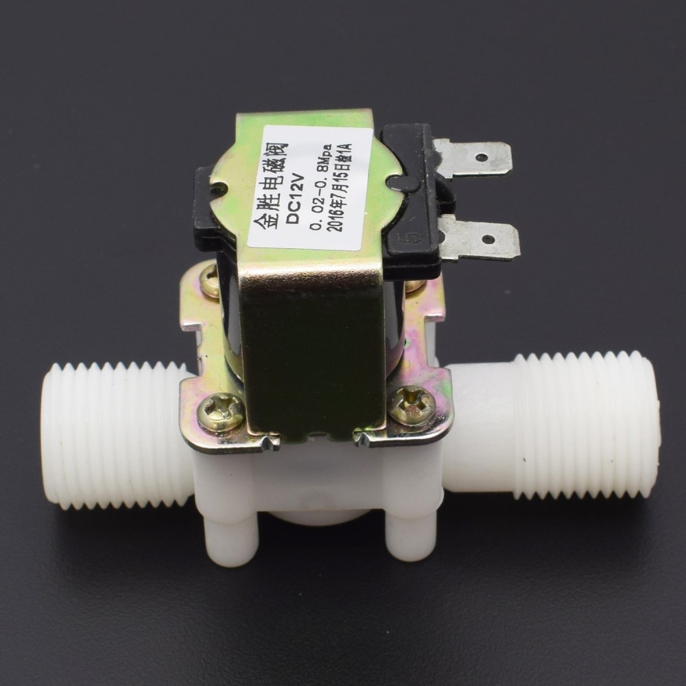 โซลินอยด์วาล์ว 4 หุน 12V 1/2" ขนาด 1/2 นิ้ว