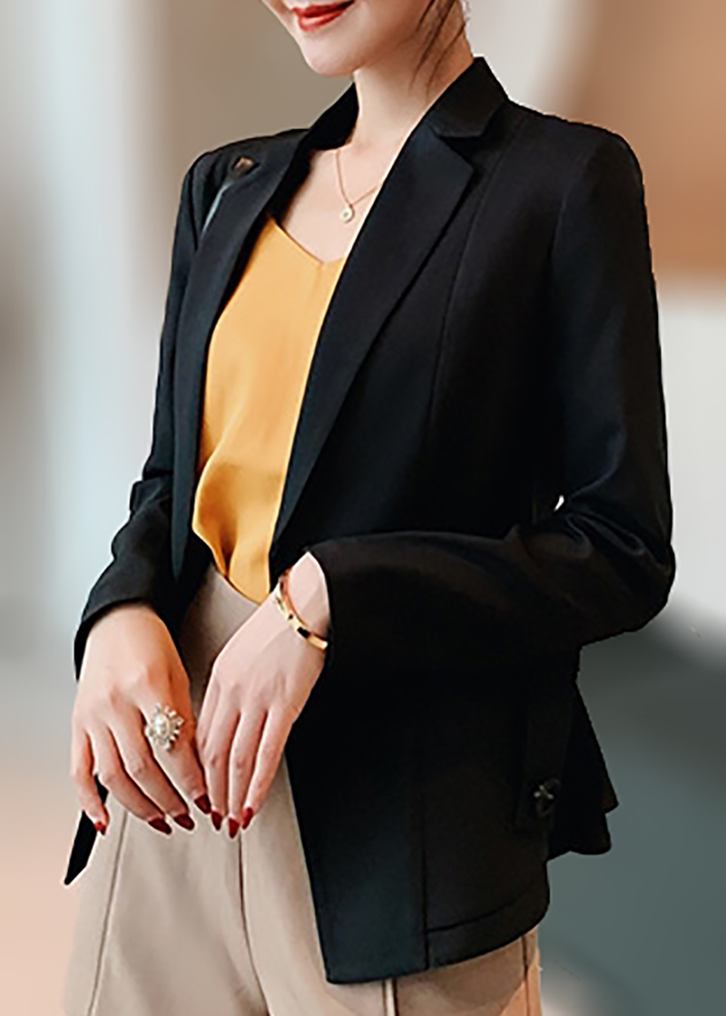 เสื้อสูททำงานผู้หญิงสีดำ