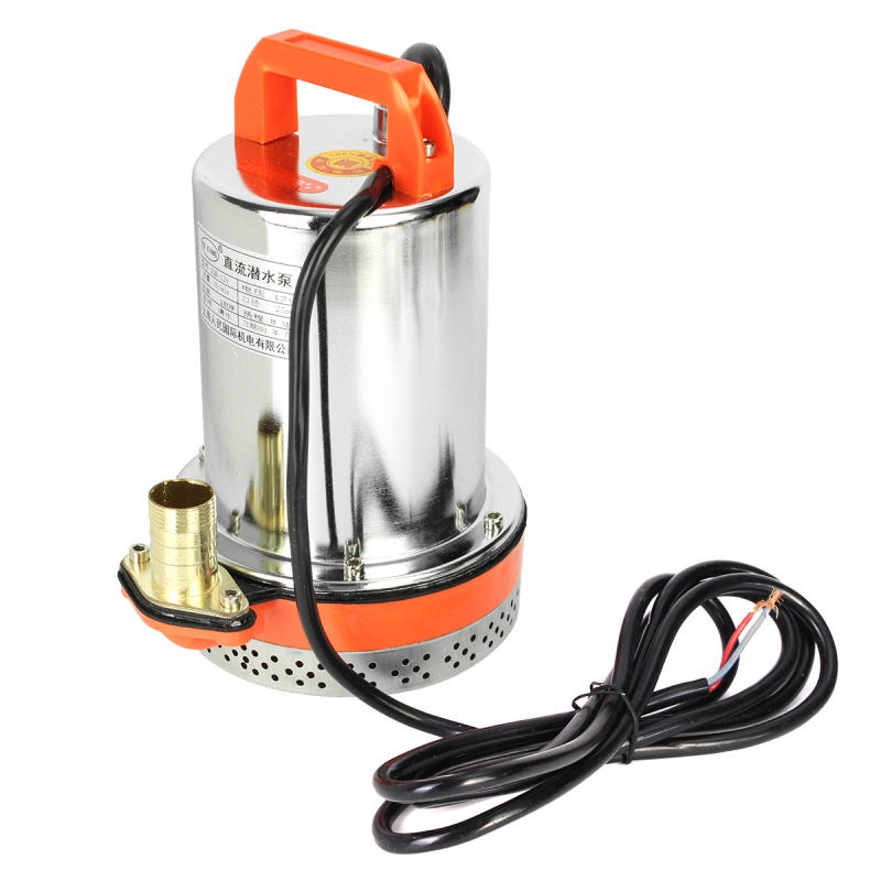 DC PUMP 300W 24V แรงดันสูง พร้อมหัวคีบ ปั๊ม น้ำ ปั๊ม บาดาล ปั๊ม จุ่ม ปั๊ม แช่ โซล่าเซลล์ ปั้ม ไดโว่