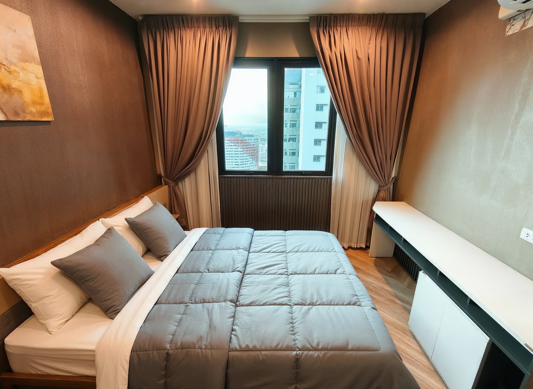 ชื่อโครงการ Astro Chaeng Wattana (เอสโทร แจ้งวัฒนะ) ให้เช่า 1นอน 1น้ำ ขนาด 36 ตรม ชั้น 35 ราคา 11,000