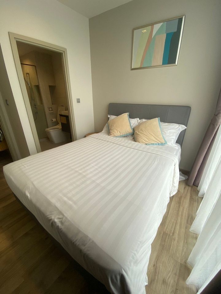 ให้เช่าห้องแบบ 1ห้องนอน 1ห้องน้ำ โซนพื้นที่ BTS หมอชิต MRT จตุจักร คอนโด THE LINE Jatujak - Mochit (เดอะ ไลน์ จตุจักร - หมอชิต) High Rise ขนาดห้อง 27 ตรม. ชั้น 8