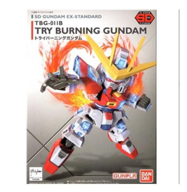 Bandai 4573102656254 sd ex-standard 011 Try Burning Gundam 600yen