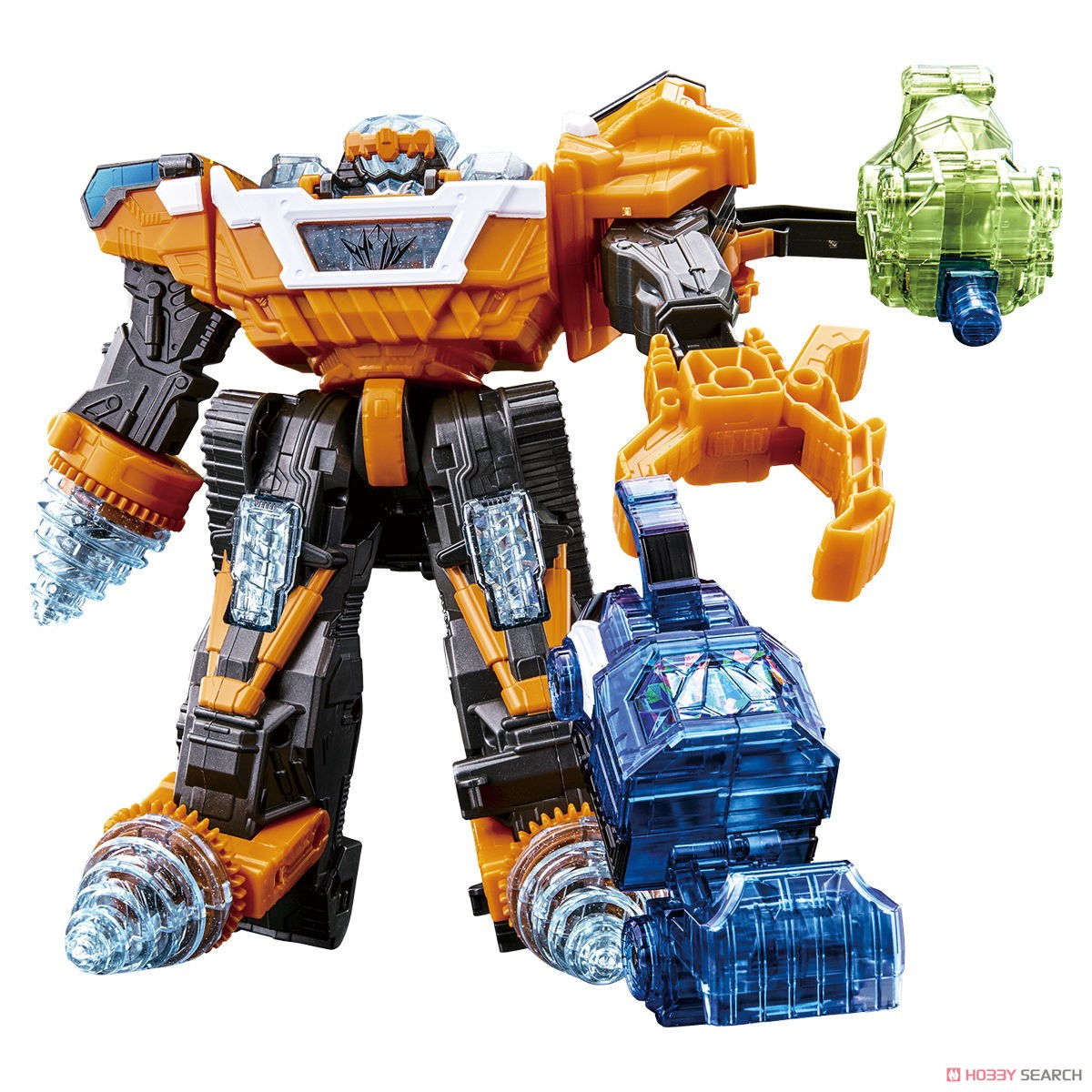 (มี1 รอเมลฉบับที่ 2 ยืนยันก่อนโอน ) 4549660476597 Mashin Gattai DX Gigant Driller Mashin Armed Set