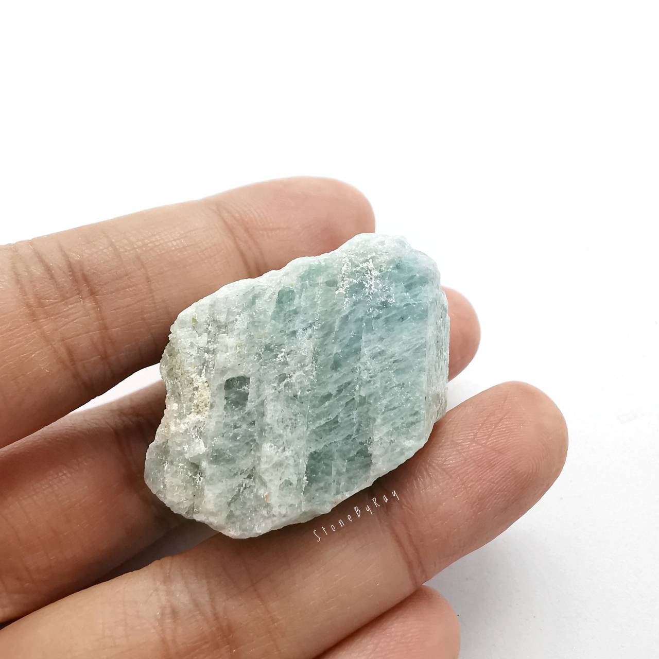 อความารีนก้อนธรรมชาติ Aquamarine
