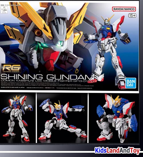 Bandai 4573102685582 RG 1/144 SHINING GUNDAM