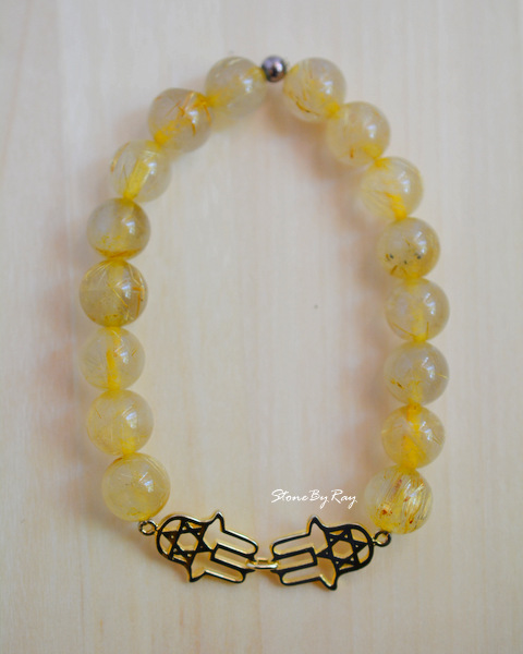 สร้อยข้อมือไหมทอง