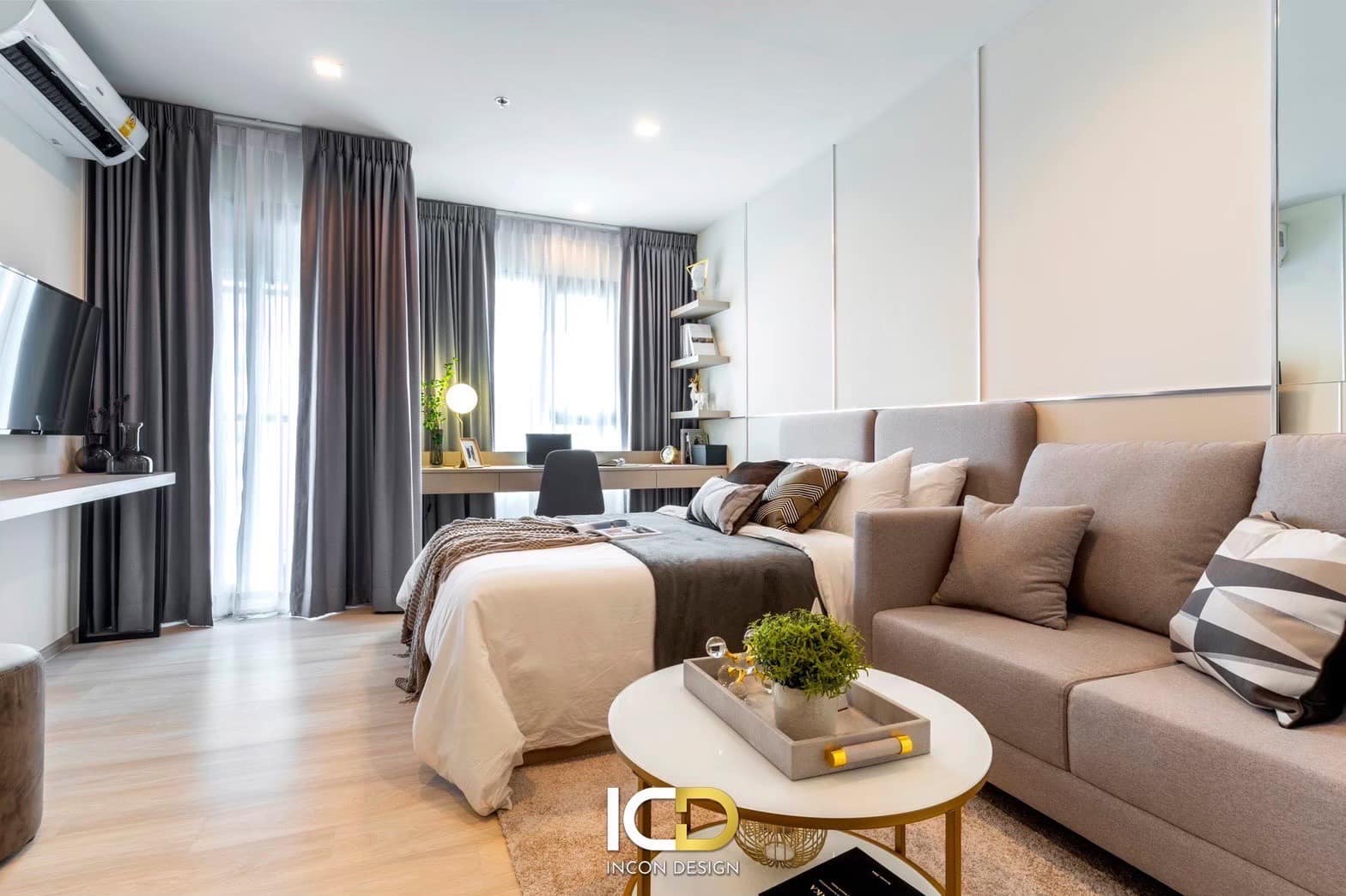 ห้องสวยน่าอยู่ Life One Wireless (ไลฟ์ วัน ไวร์เลส) ให้เช่าตกแต่งครบพร้อมอยู่ได้เลย สอบถามแอด Line ID : Smile-easy