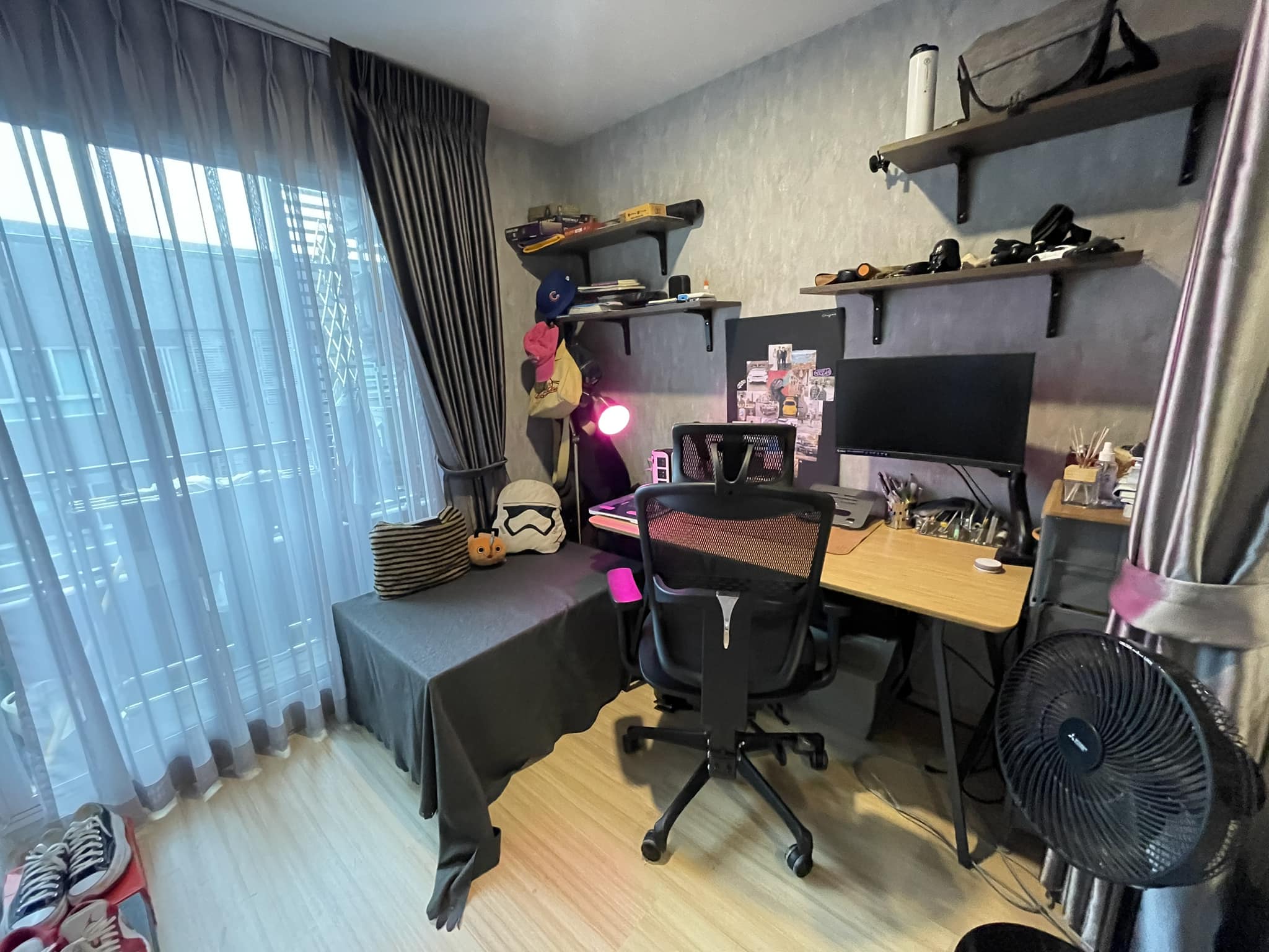 ขายคอนโด เอลลิโอ เดล มอสส์ พหลโยธิน 34 (Elio Del Moss Phaholyothin 34) - พร้อมเฟอร์ 1 Bed Plus 1ห้องน้ำ 1ห้องนั่งเล่น - ใกล้ BTS เสนานิคม / ม.เกษตร - ขนาดห้อง 34.5 ตรม. ชั้น 8 ตึก A วิวสระว่ายน้ำ