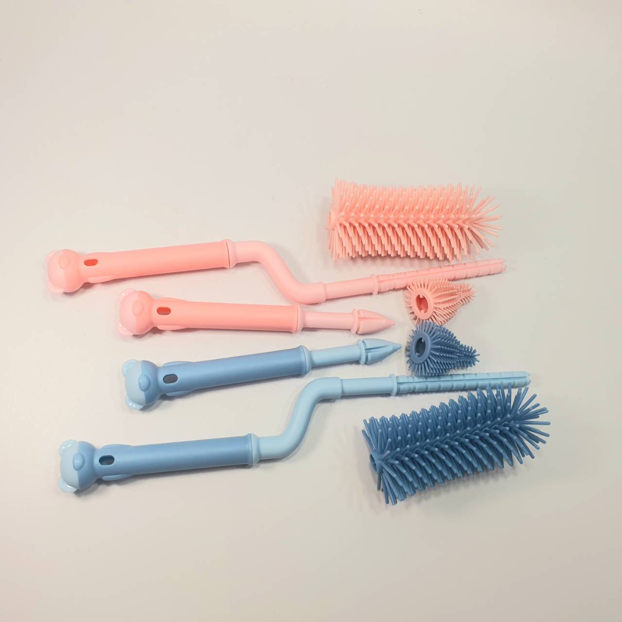 แปรงล้างขวดนม ปกป้องขวดนมไม่เป็นรอย ทำความสะอาดได้ด้วยน้ำสุก ไม่เป็นเชื้อรา