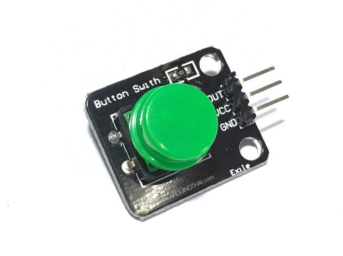 โมดูลสวิตช์ปุ่มกด Button Switch แบบกดติดปล่อยดับ คละสี