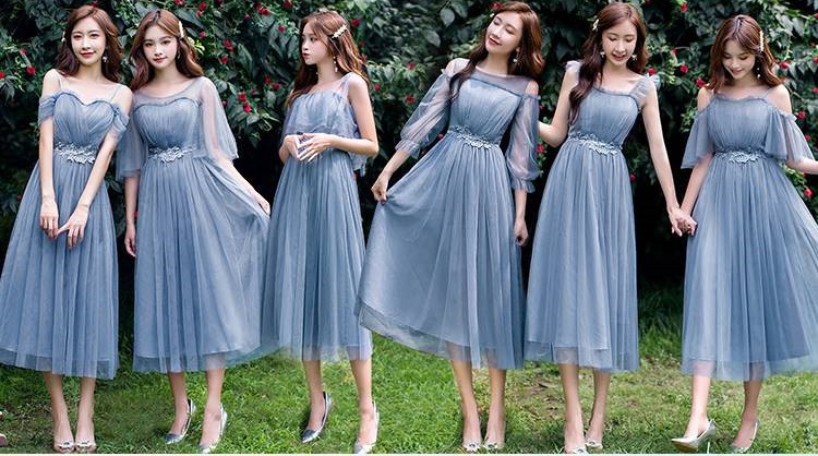 kudapy ชุดเดรสยาวคลุมเข่าใส่ออกงานสีครีม แขนเสื้อระบาย เดรสผ้ามุ้ง 2 ชั้น