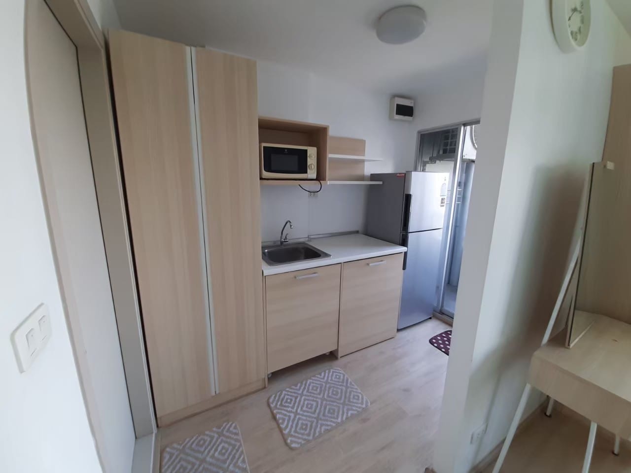 ปล่อยเช่าคอนโด Elio del ray sukhumvit 64 (เอลลิโอ เดลเรย์ สุขุมวิท64) - Studio 1ห้องน้ำ - ใกล้ BTS ปุณณวิถี - ขนาดห้อง 26 ตรม. ชั้น 8 ตึก B