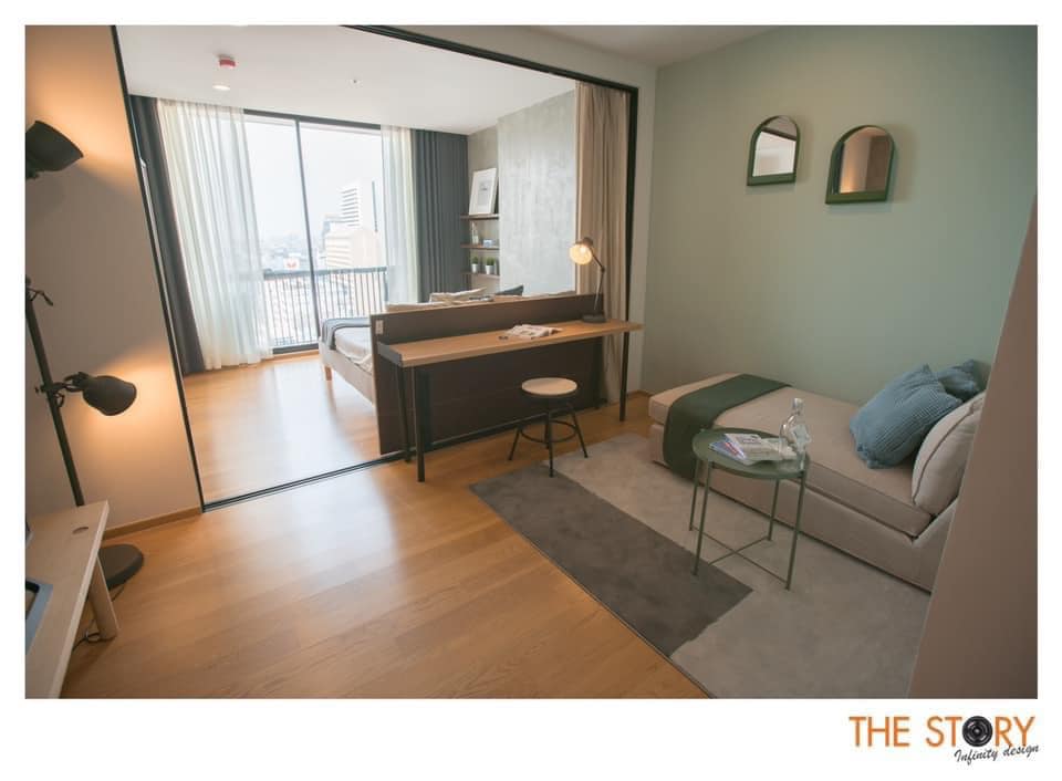 ปล่อยเช่าคอนโด Noble Revo Silom (โนเบิล รีโว สีลม) - 1ห้องนอน 1ห้องน้ำ 1ห้องนั่งเล่น - ใกล้ BTS สุรศักดิ์ - ขนาดห้อง 34 ตรม. ชั้น 18