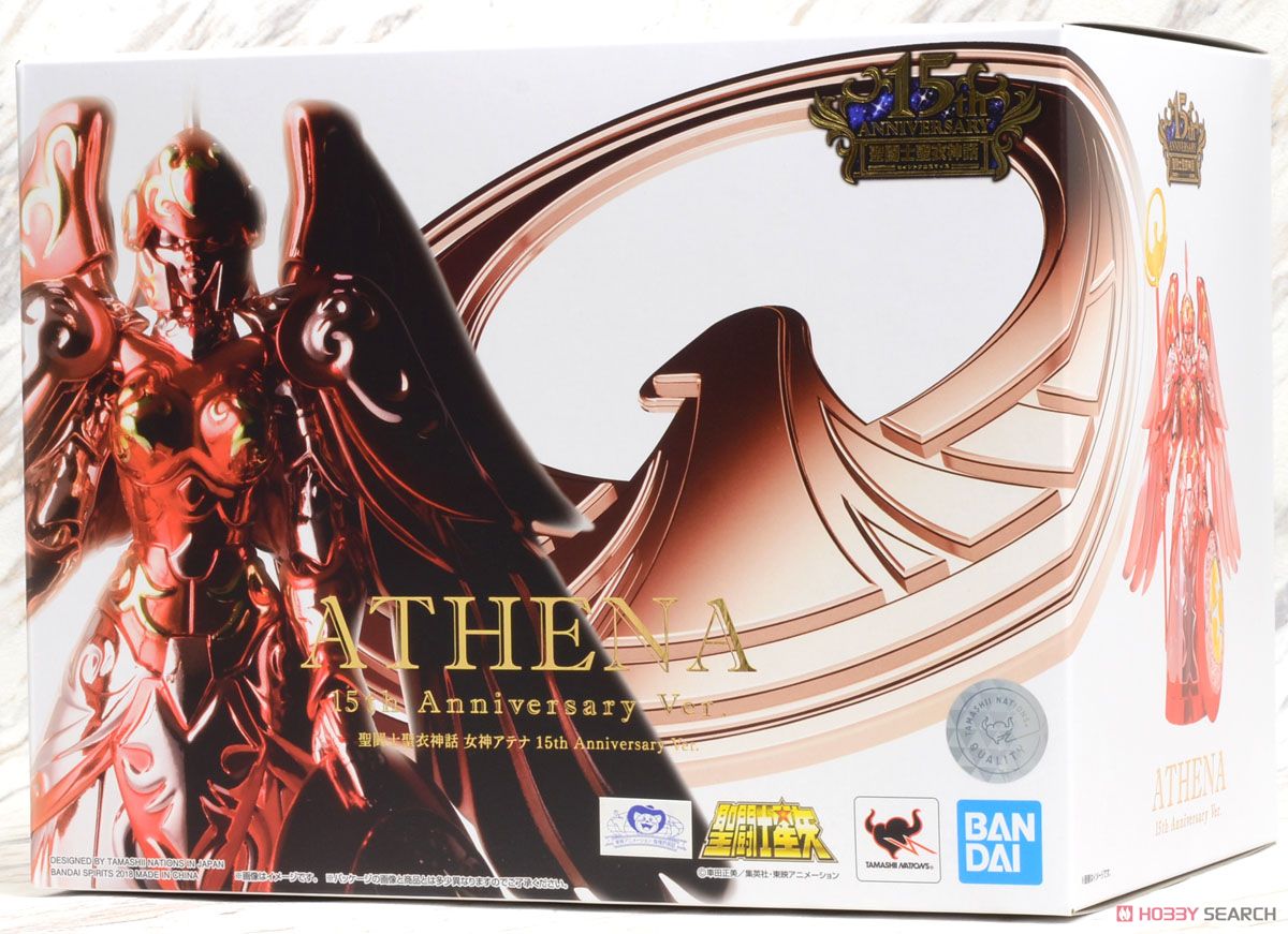 4573102550033 Saint Cloth Myth - Goddess Athena 15th Anniversary Ver. (PVC Figure)*hk ver**