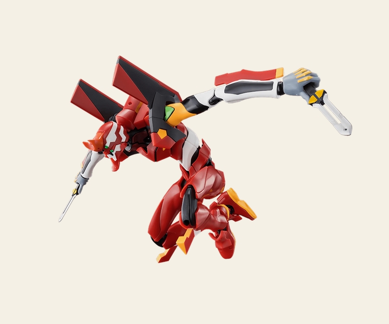 BLOKEES 810181531435 ULTRA ACTION FIGURE - EVANGELION 73512 - LEGACY EDITION - EVANGELION UNIT 02