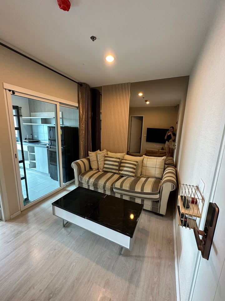 ให้เช่าห้องแบบ 1ห้องนอน 1ห้องน้ำ 1ครัวแยก โซนพื้นที่ BTS ตลาดพลู เดอะมอลล์ คอนโด Aspire Sathorn - Thapra (แอสปาย สาทร - ท่าพระ) ขนาดห้อง 30 ตรม. ชั้น 18