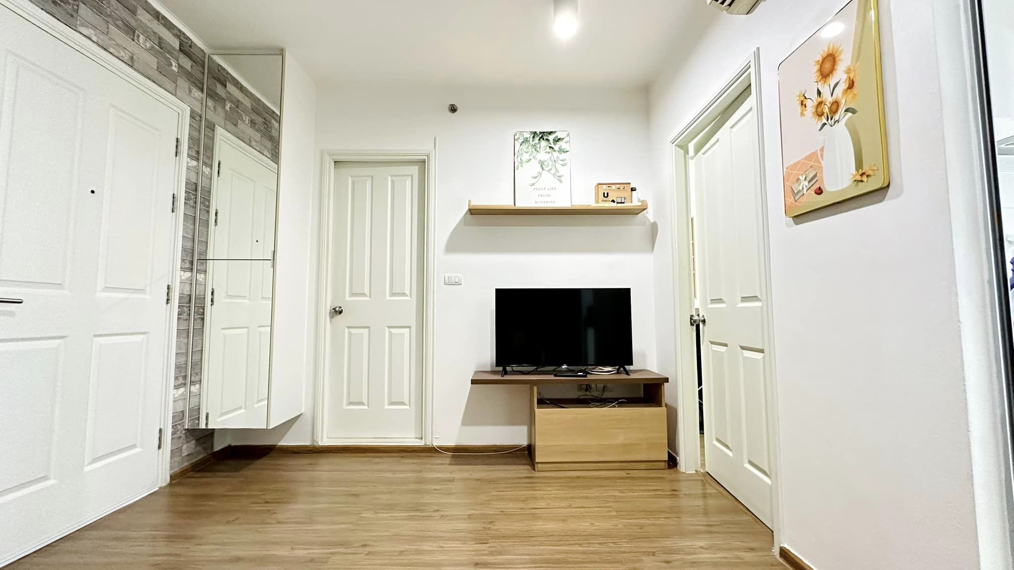 ปล่อยเช่าคอนโด U Delight Rattanathibet (ยู ดีไลท์ รัตนาธิเบศร์) - 1ห้องนอน 1ห้องน้ำ 1ห้องนั่งเล่น 1ห้องครัว - ใกล้ MRT ศูนย์ราชการนนทบุรี - ขนาดห้อง 30.5 ตรม. ชั้น 21 ตึก B