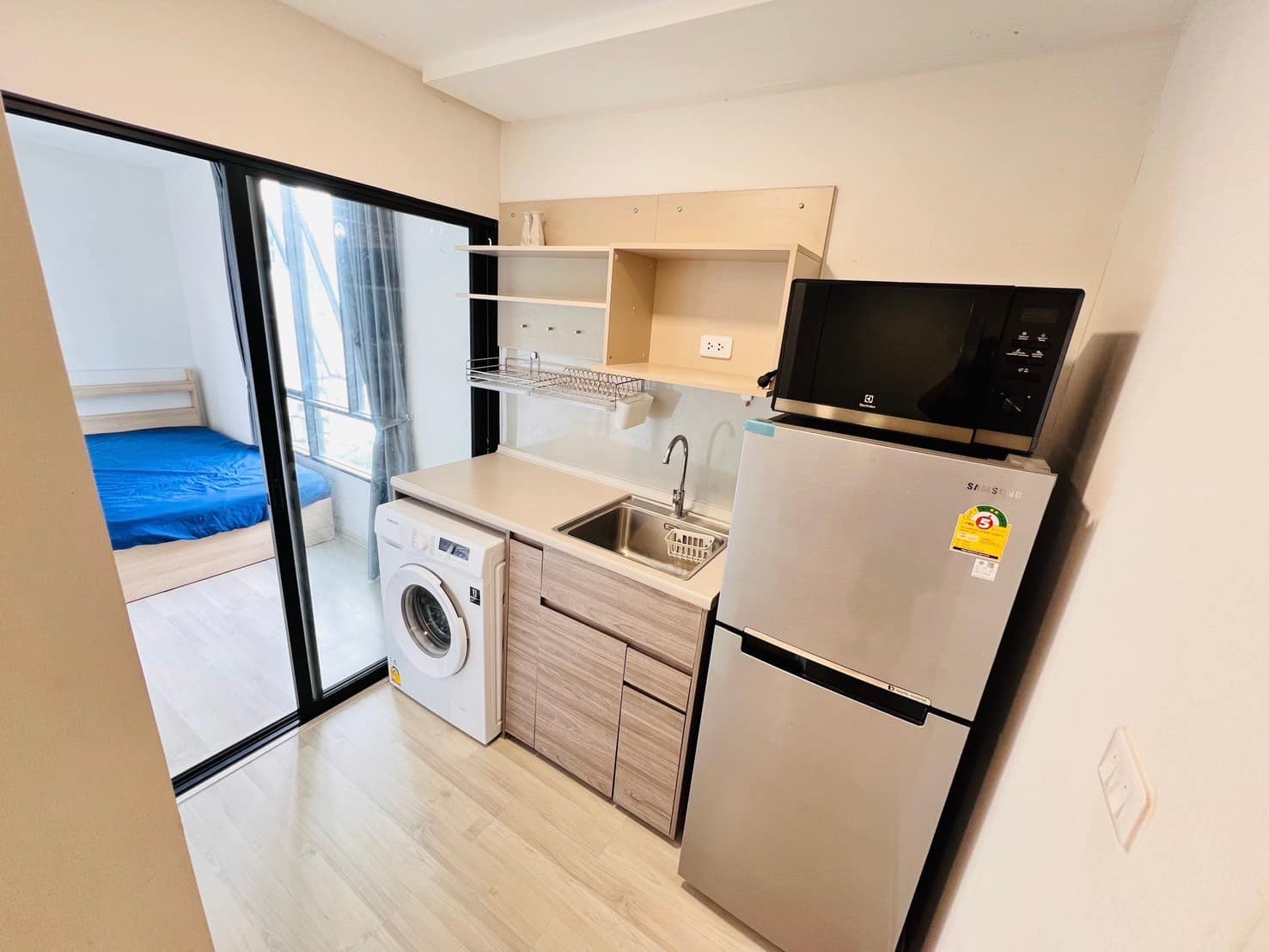 ปล่อยเช่าคอนโด Plum Condo Saphanmai Station (พลัม คอนโด สะพานใหม่ สเตชั่น) - โซนพื้นที่ BTS สะพานใหม่ - 2ห้องนอน 1ห้องน้ำ 1ห้องนั่งเล่น - ขนาดห้อง 40 ตรม. ชั้น 4