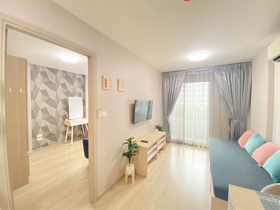 ปล่อยเช่า Elio Del Ray (เอลลิโอ เดลเรย์) สุขุมวิท 64 - โซนพื้นที่ BTS ปุณณวิถี 1ห้องนอน 1ห้องน้ำ - ขนาดห้อง 34 ตรม. ชั้น 5 ตึก H - ให้เช่า 14,000 ต่อเดือน