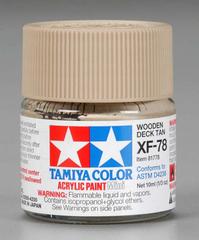81778 acrylic mini (flat) xf-78 wooden deck tan