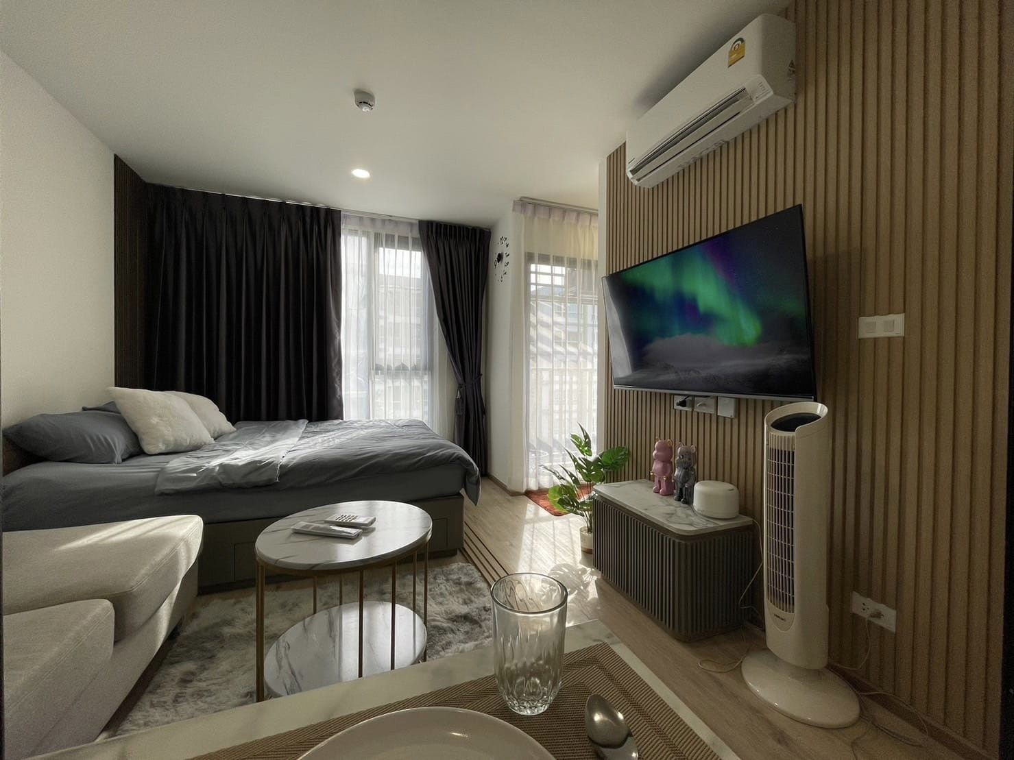 ให้เช่าคอนโด ONEDER Kaset (วันเดอร์ เกษตร) ตกแตงสวยมีเครื่องซักผ้าพร้อมอยู่