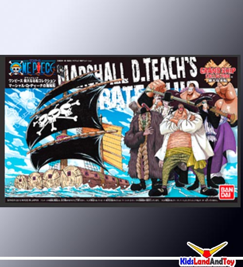 Bandai Grand Ship 11 marshall d.teach's pirate ship (Plastic model) 4573102581730