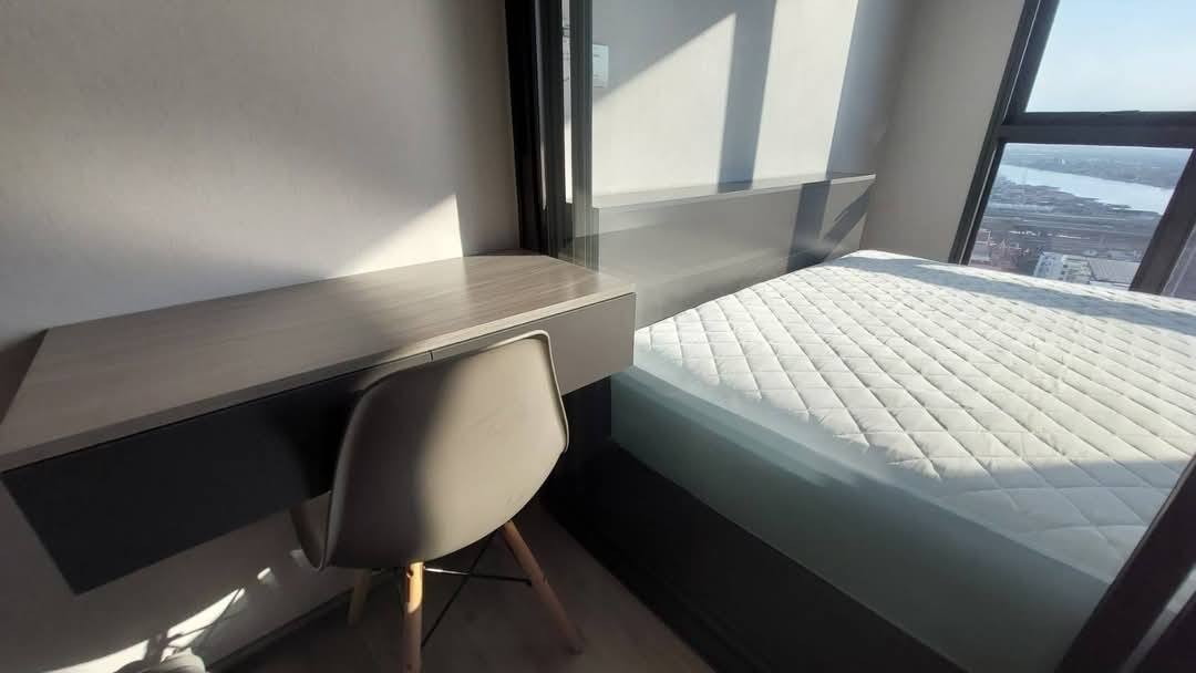 ให้เช่าห้องแบบ 1ห้องนอน 1ห้องน้ำ โซนพื้นที่ MRT พระนั่งเกล้า คอนโด The Politan Aqua (เดอะ โพลิแทน อควา) High Rise ขนาดห้อง 25 ตรม. ชั้น 25