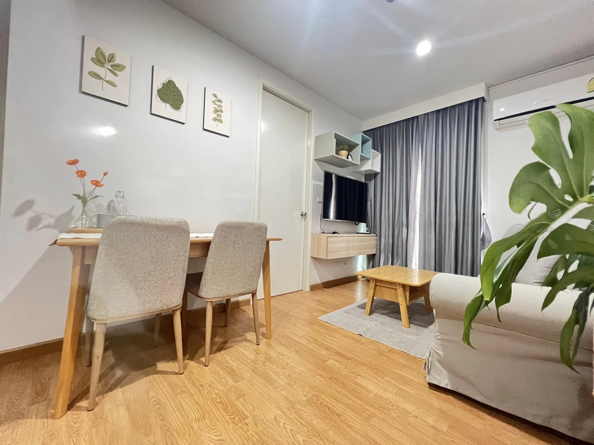 ให้เช่า 2ห้องนอนเครื่องใช้ไฟฟาครบมีเครื่องซักผ้า สอบถามแอด Line ID : Smile-easy ที่ เดอะ พาร์คแลนด์ รัชดา - วงศ์สว่าง