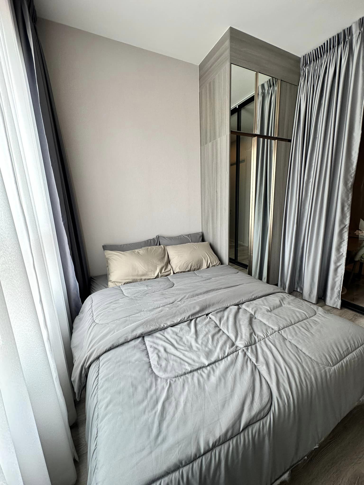 (ไนท์บริดจ์ ไพร์ม รัชโยธิน) High Rise โซนพื้นที่ BTS พหลโยธิน24 ให้เช่าห้องแบบ 1ห้องนอน 1 ห้องอเนกประสงค์ 1ห้องน้ำ ขนาดห้อง 31 ตรม. ชั้น 16