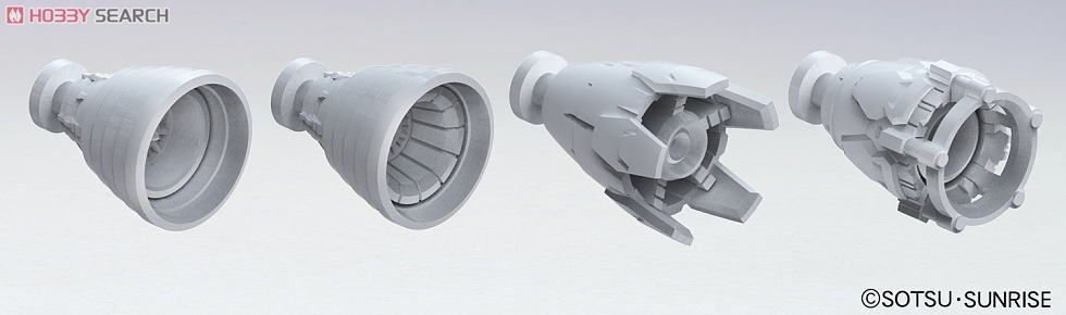 Bandai 4573102619488 BUILDERS PARTS HD 1/100 MS VERNIER 01