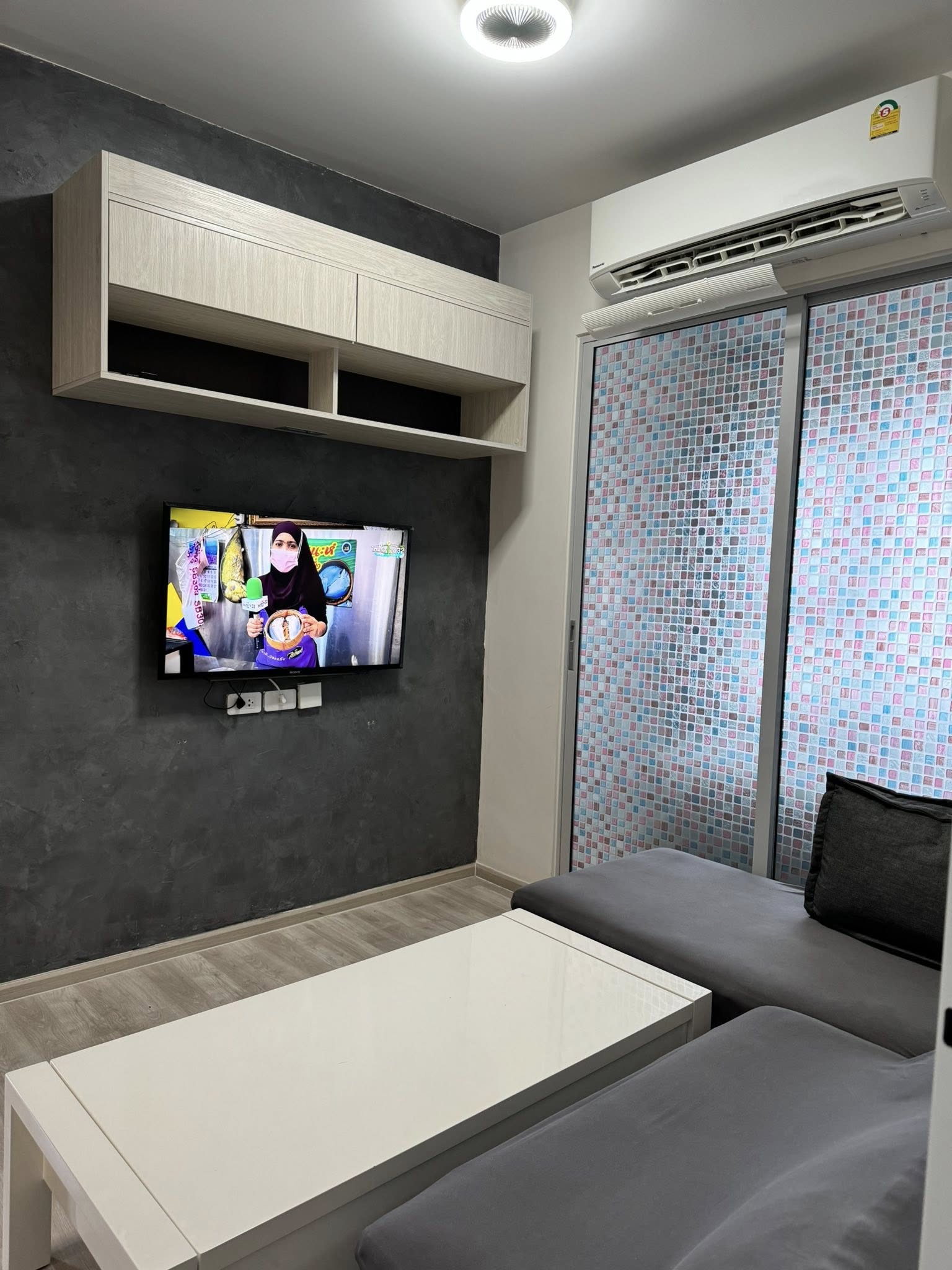 คอนโด Niche Mono Ramkhamhaeng (นิช โมโน รามคำแหง) High Rise โซนพื้นที่ รามคำแหง MRT รามคำแหง 34 ให้เช่าห้องแบบ 2ห้องนอน 1ห้องน้ำ ขนาดห้อง 40 ตรม. ชั้น 9