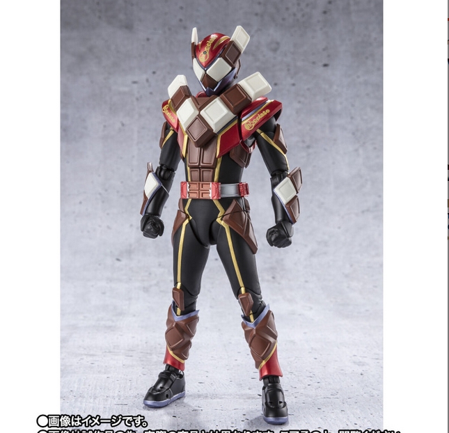 Bandai 4573102666512 p bandai s.h.figuarts kamen rider valen chocodon form