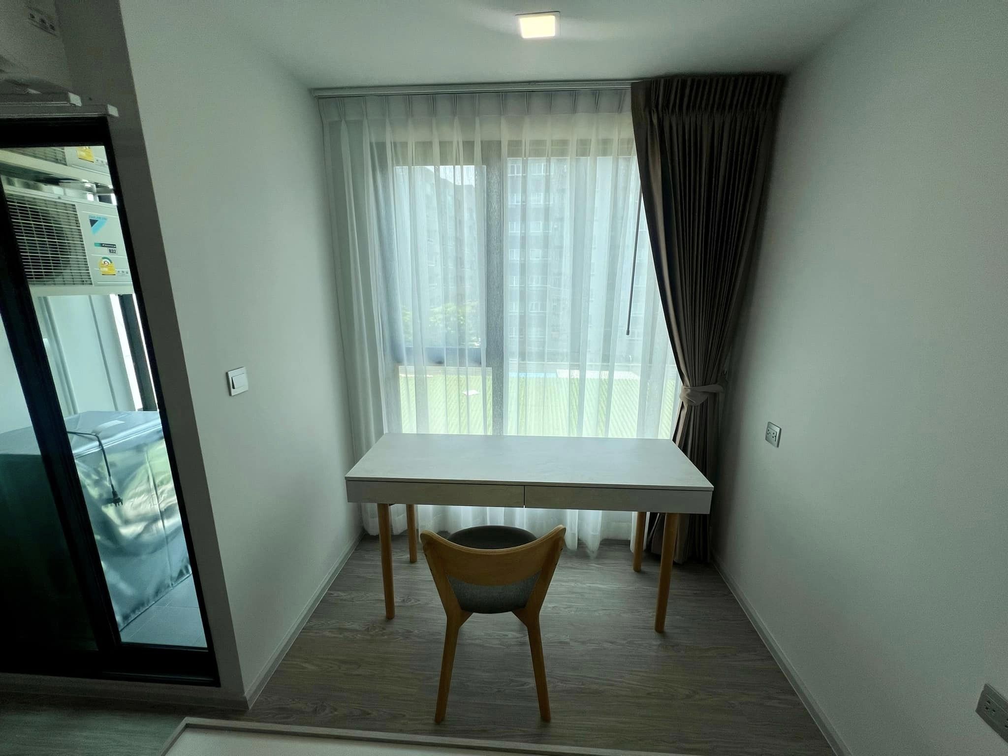 ปล่อยเช่าคอนโด KAVE Seed Kaset (เคฟ ซี้ด เกษตร) - ห้องใหม่มือแรกมาแล้วเฟอร์เครื่องใช้ไฟฟ้าครบครั้น - การเดินทาง: ใกล้ BTS เสนานิคม