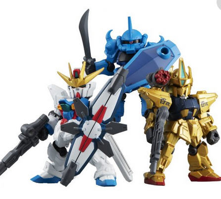 Bandai-Gashapon 4549660404637 ได้ครบ 5แบบ mobile suit ensemble part11 (set5)