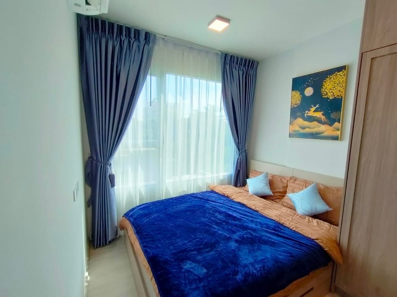 ปล่อยเช่าคอนโด Plum Condo Sukhumvit 62 (พลัม คอนโด สุขุมวิท 62) - Studio 1ห้องน้ำ - ใกล้ BTS บางจาก - ขนาดห้อง 24 ตรม. ชั้น 4