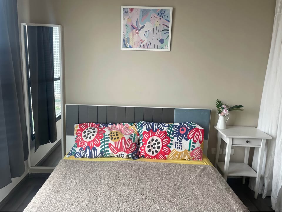 ให้เช่าคอนโด The Base Park West Sukhumvit 77 (เดอะ เบส พาร์ค เวสต์ สุขุมวิท 77) High Rise โซนพื้นที่ BTS อ่อนนุช ห้องแบบ 1ห้องนอน 1ห้องน้ำ ขนาดห้อง 27 ตรม. ชั้น 25