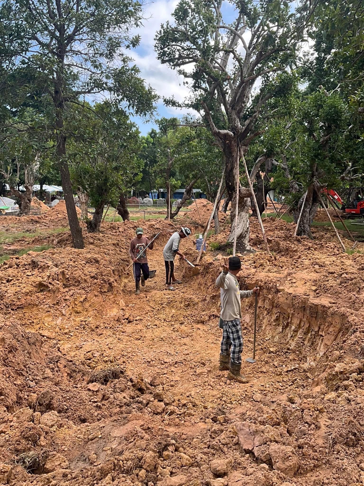 งานออกแบบ จัดสร้างสวนพุทธศิลป์ อุทยานพระนาดูนทะลุมิติ จ.มหาสารคาม สอบถาม โทร 061-6592998