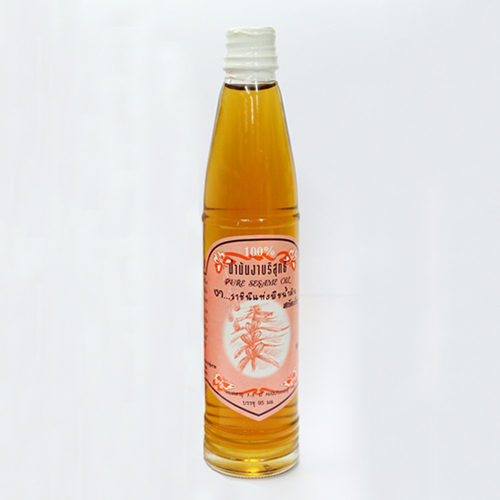 น้ำมันงา สกัดเย็นบริสุทธิ์จากธรรมชาติ 100%