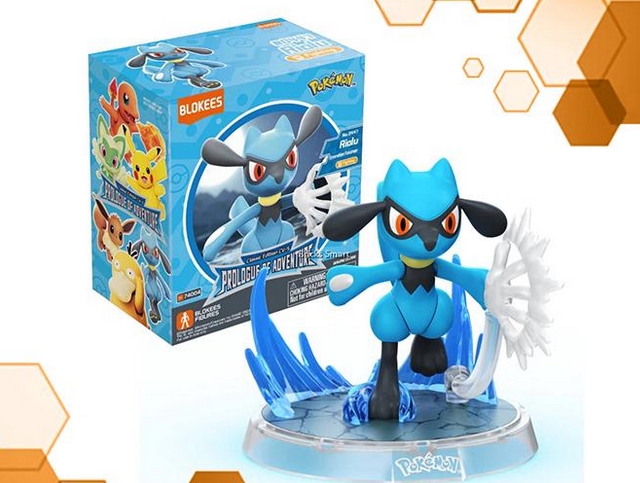 BLOKEES 810181530339 FIGURES POKEMON 74004 CLASSIC EDITION S RIOLU