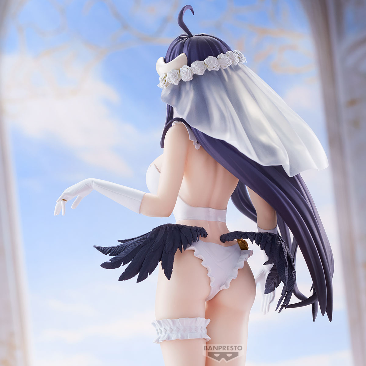 Banpresto 4983164298741 OVERLORD GLITTER&GLAMOURS-ALBEDO-WEDDING VER.
